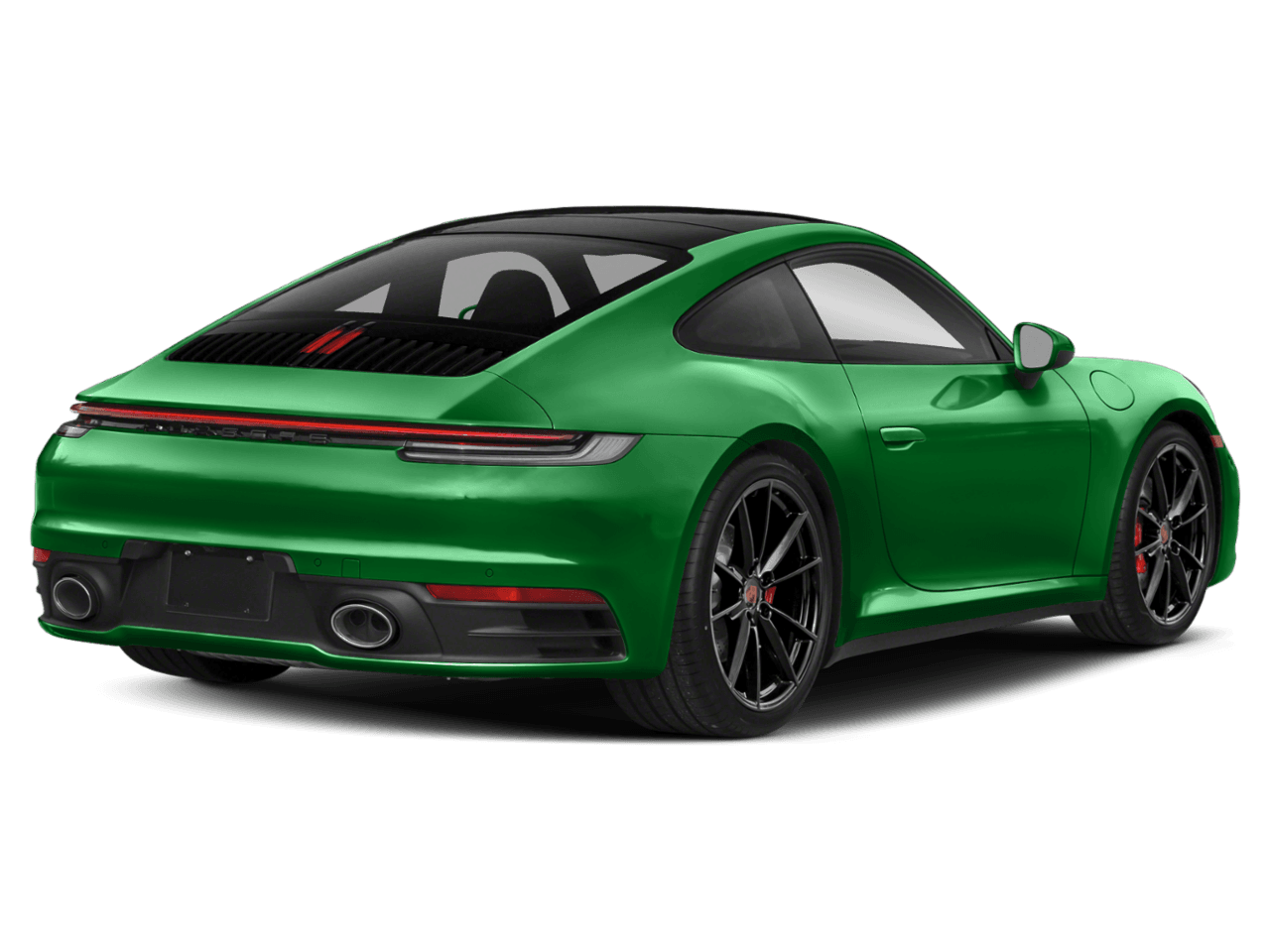 2021 Porsche 911 Carrera 4S - Rear 3/4, facing to the right