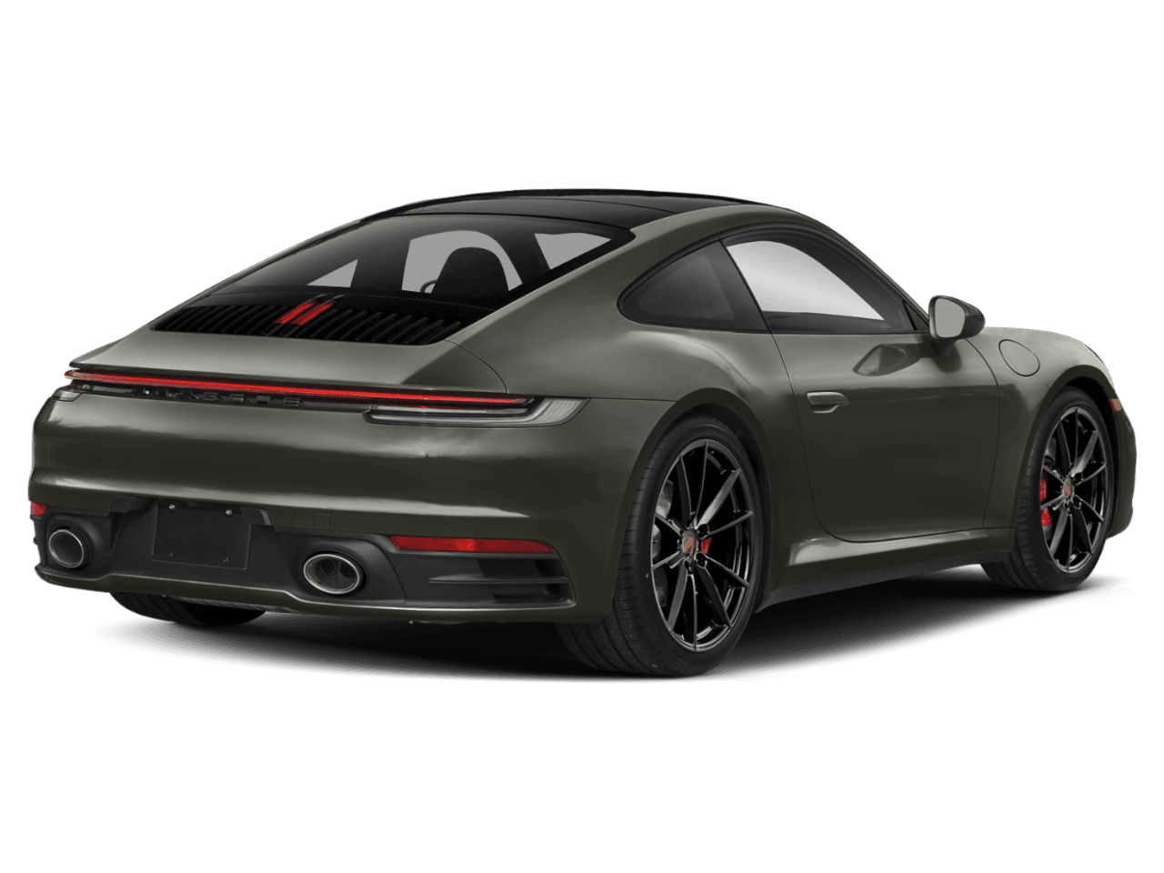 2021 Porsche 911 Carrera 4S - Rear 3/4, facing to the right