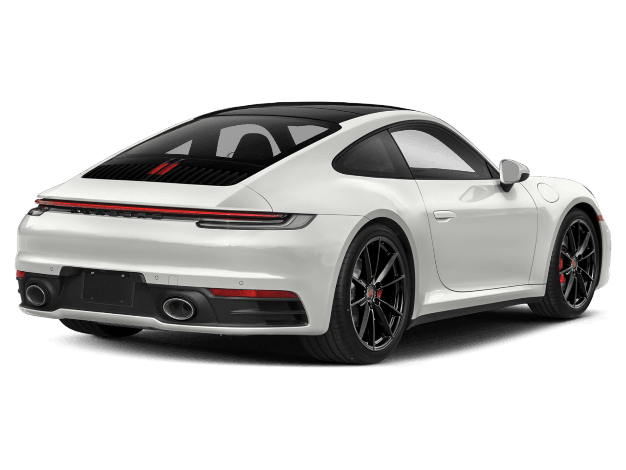 2021 Porsche 911 Carrera 4S - Rear 3/4, facing to the right