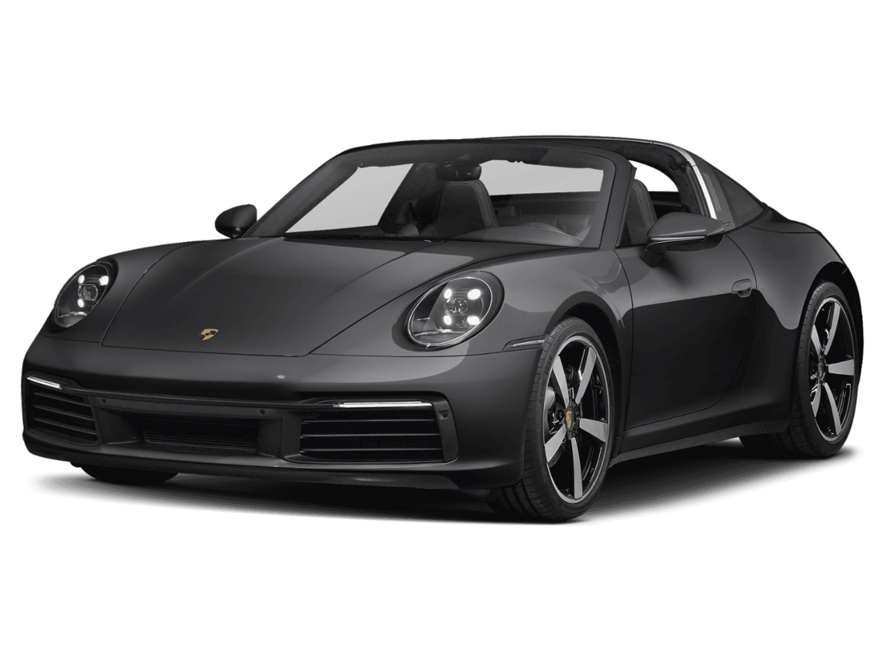 2021 Porsche 911 4S - Front 3/4, facing to the left