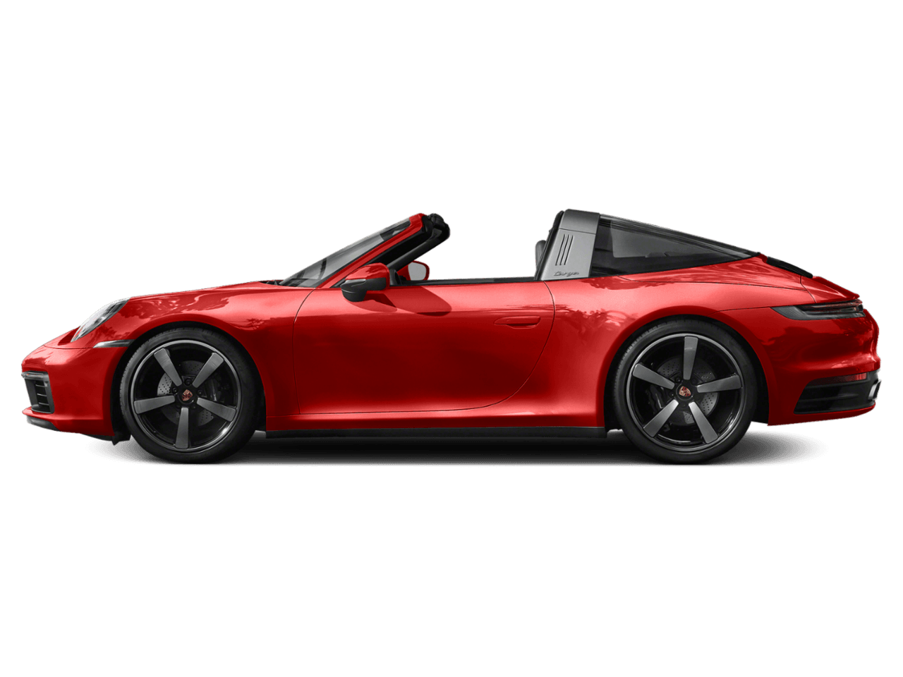 2021 Porsche 911 4S - Profile, facing to the left