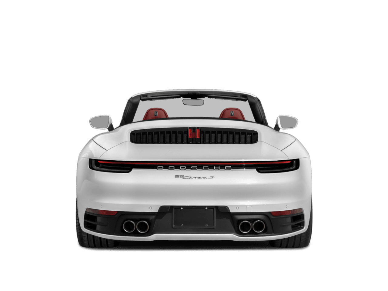 2021 Porsche 911 Carrera 4S - Rear (full)