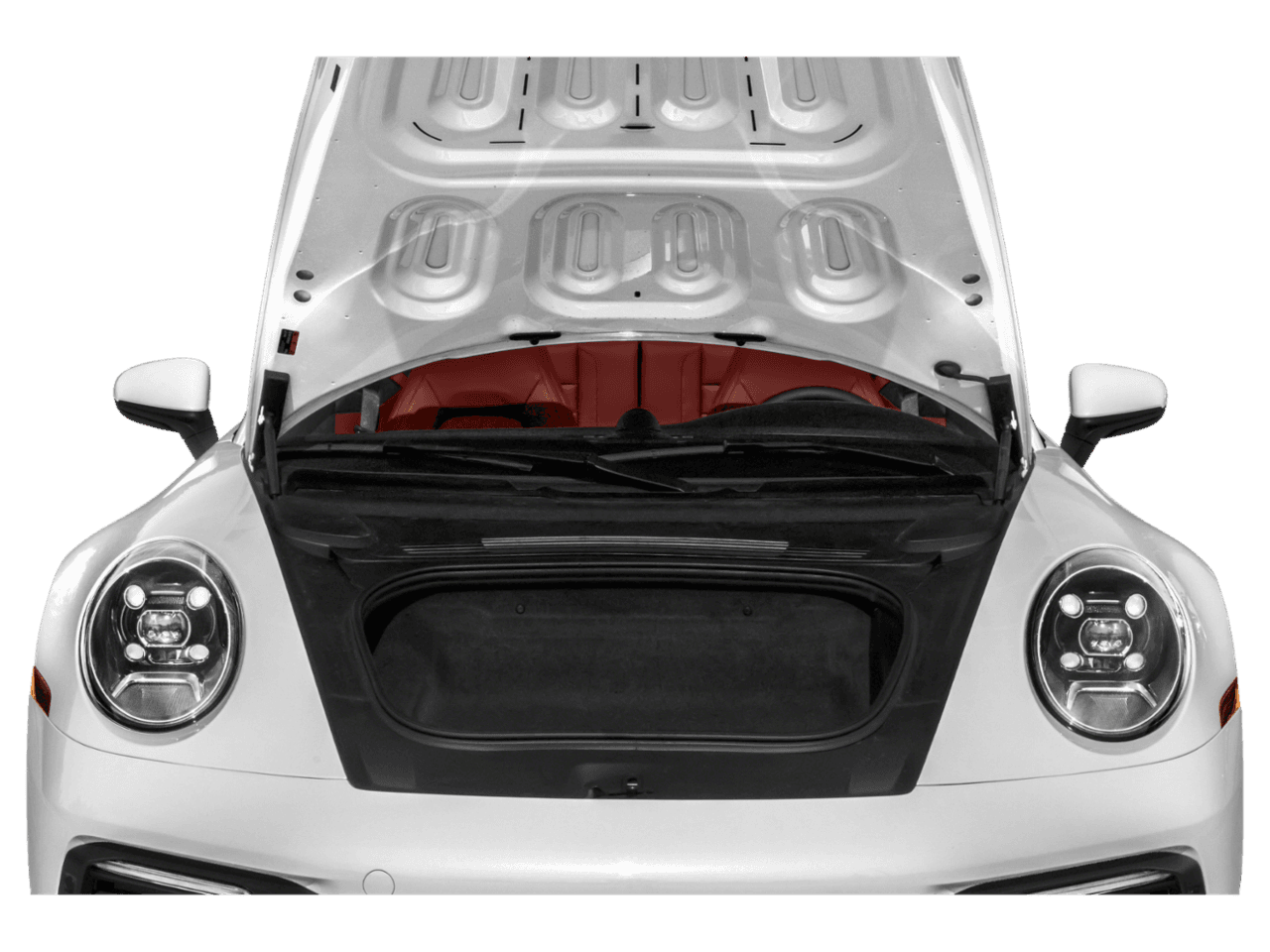 2021 Porsche 911 Carrera 4S - Interior Trunk with Hatch Open Feature