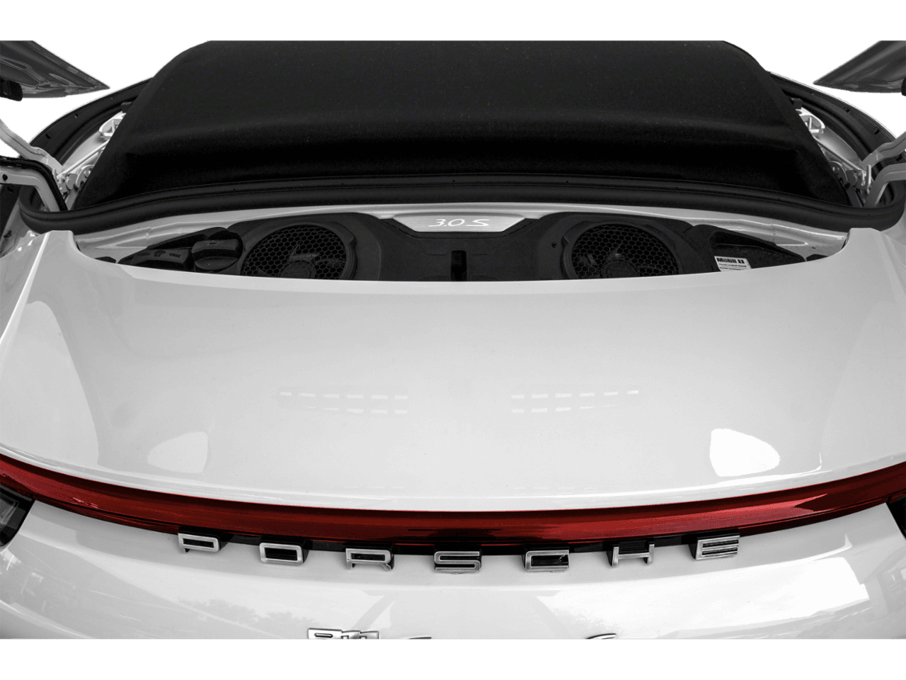 2021 Porsche 911 Carrera 4 - Interior Engine Shot Feature