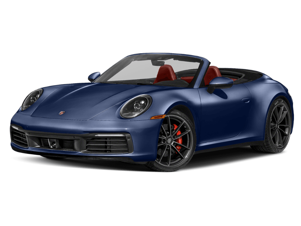 2021 Porsche 911 Carrera 4 - Front 3/4, facing to the left
