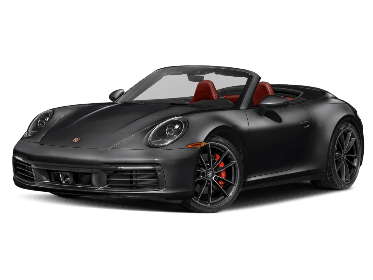 2021 Porsche 911 Carrera 4 - Front 3/4, facing to the left