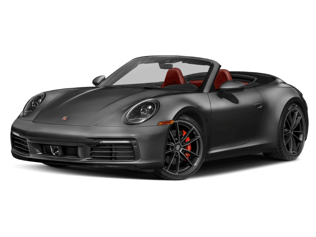 2021 Porsche 911 Carrera 4 - Front 3/4, facing to the left