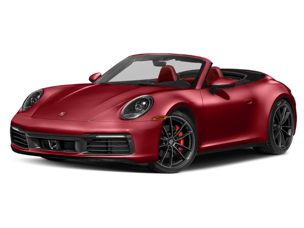 2021 Porsche 911 Carrera 4 - Front 3/4, facing to the left