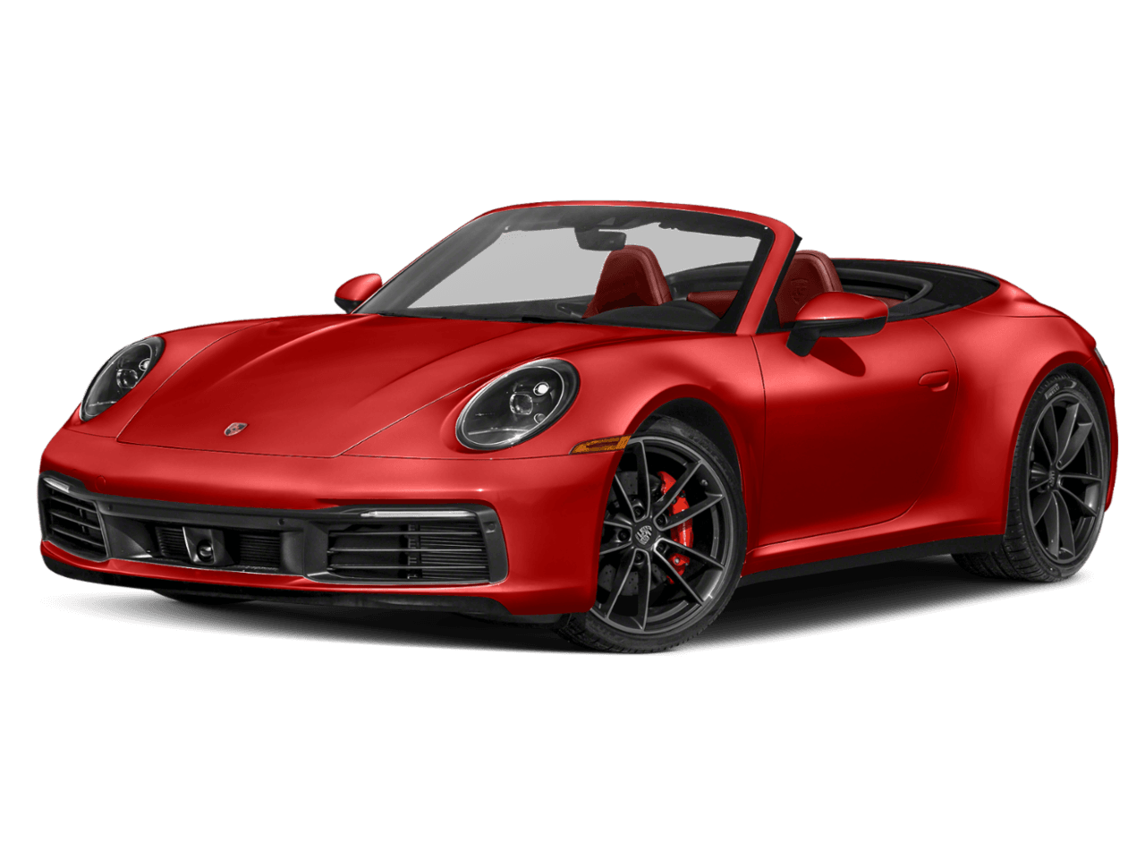 2021 Porsche 911 Carrera 4 - Front 3/4, facing to the left