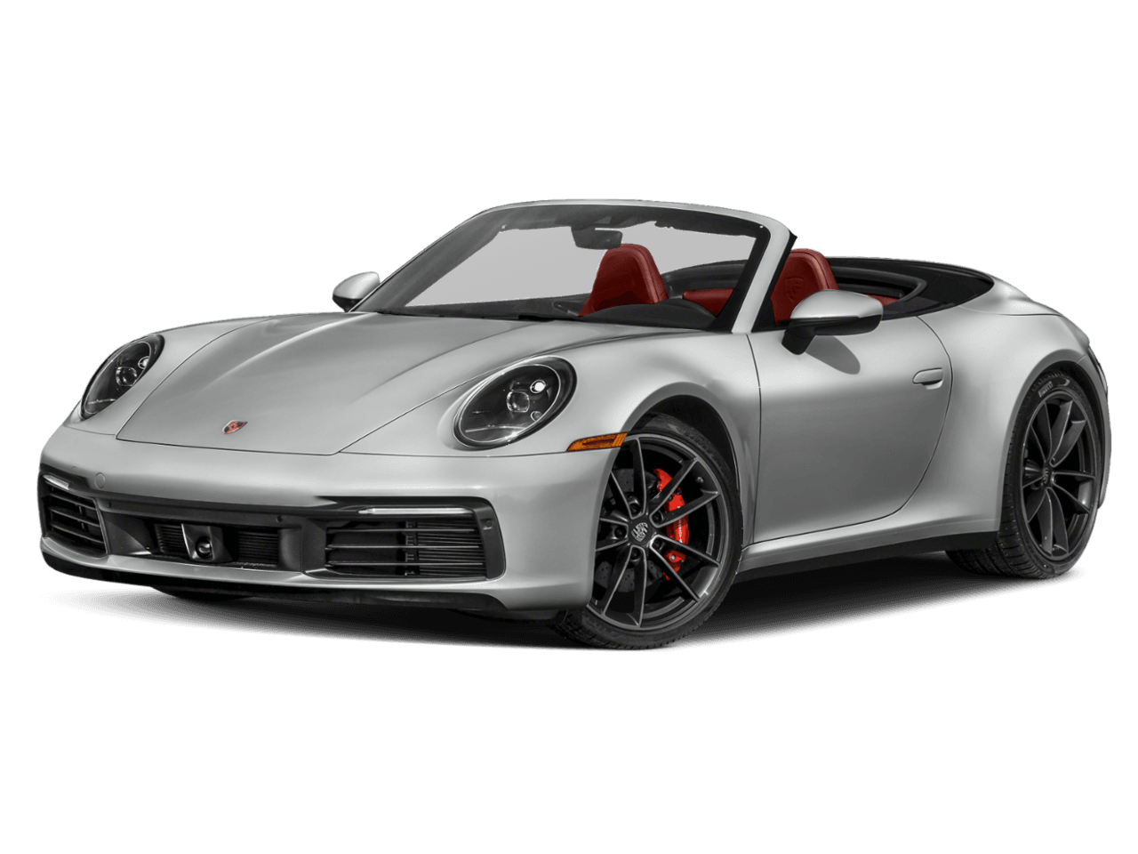 2021 Porsche 911 Carrera 4 - Front 3/4, facing to the left