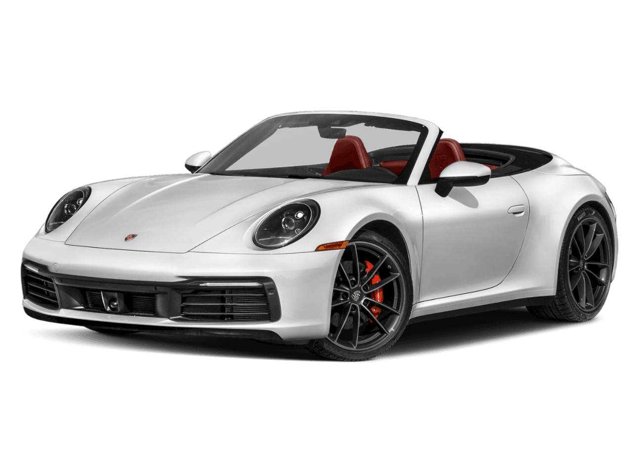 2021 Porsche 911 Carrera 4 - Front 3/4, facing to the left