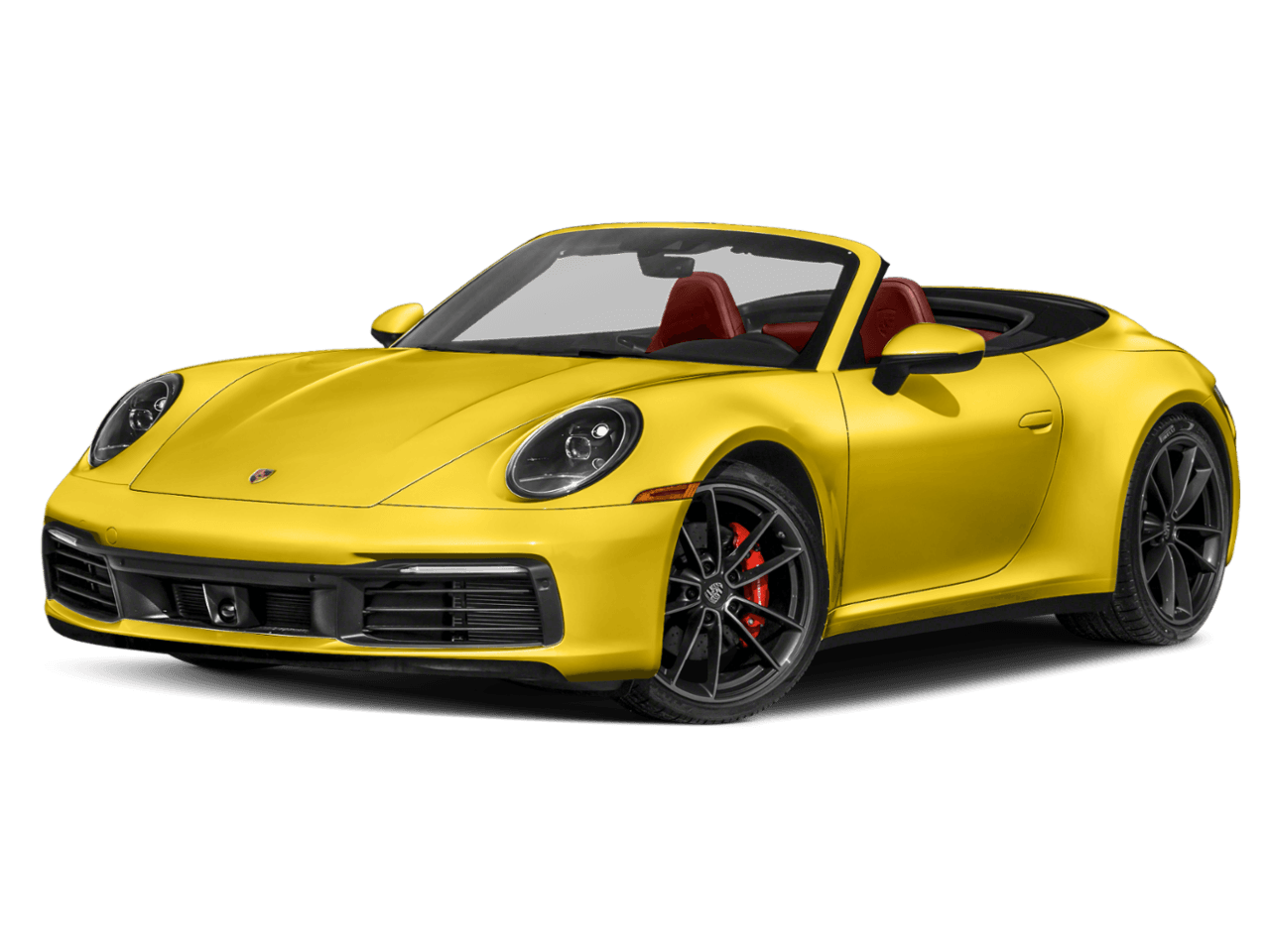 2021 Porsche 911 Carrera 4 - Front 3/4, facing to the left