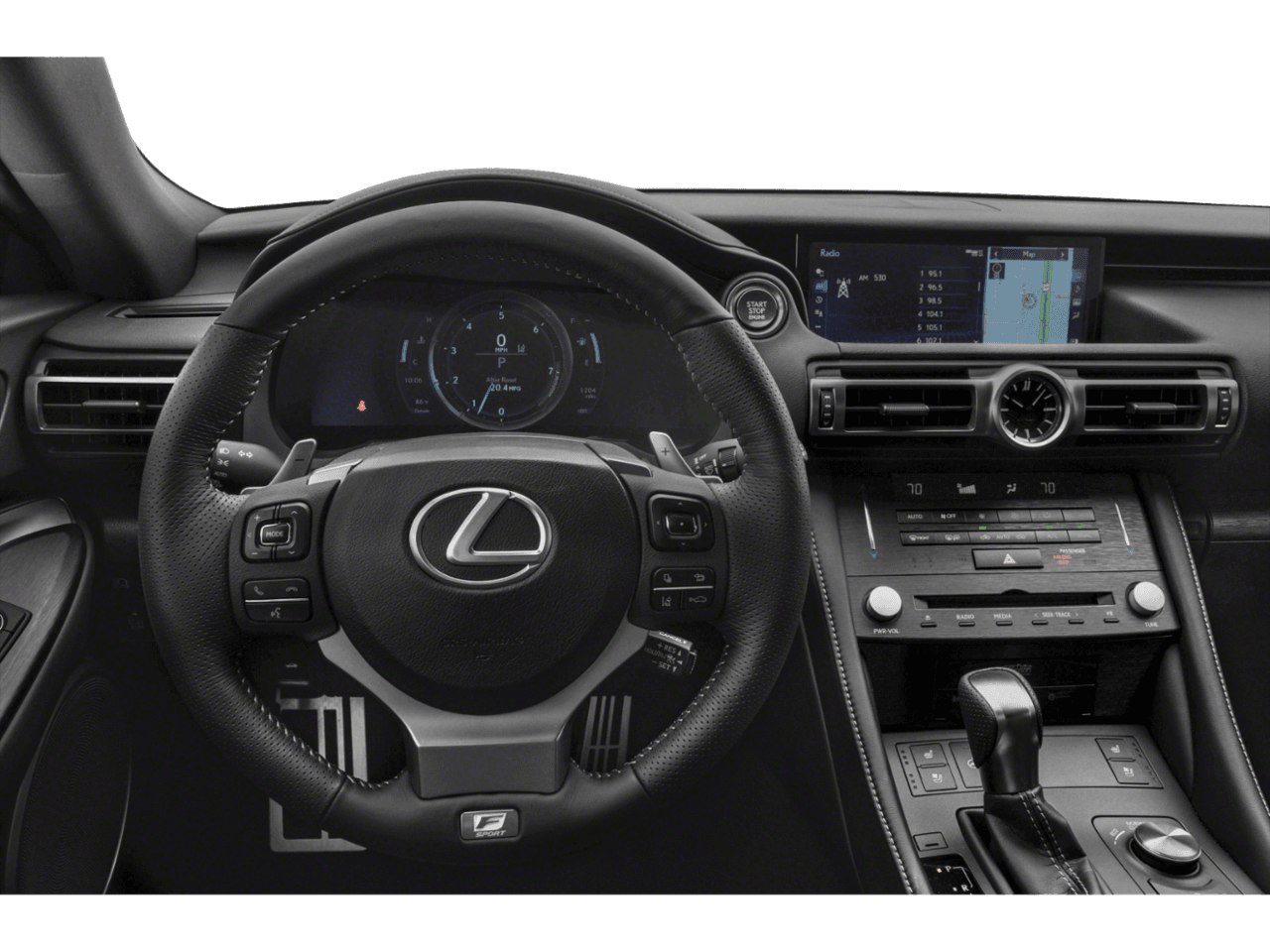 2021 Lexus RC RC 350 F SPORT - Interior Drivers Dash