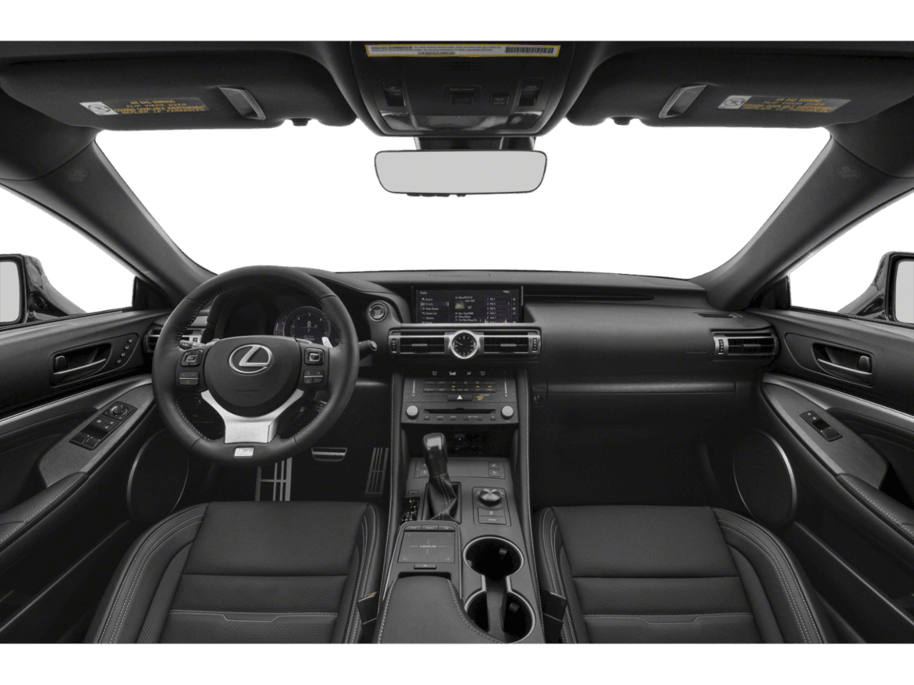 2021 Lexus RC RC 350 F SPORT - Interior Full Dash Basic