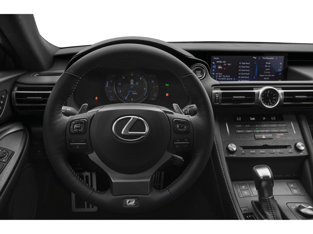 2021 Lexus RC RC 300 F SPORT - Interior Drivers Dash