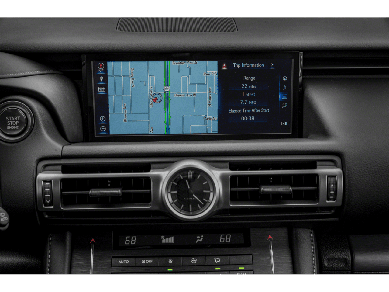 2021 Lexus RC RC 300 F SPORT - Interior Navigation System