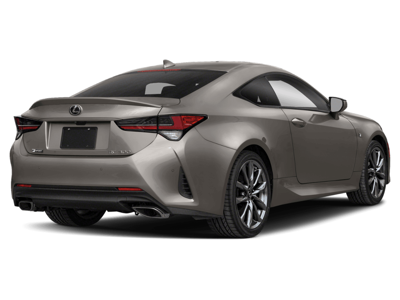 2021 Lexus RC RC 300 F SPORT - Rear 3/4, facing to the right