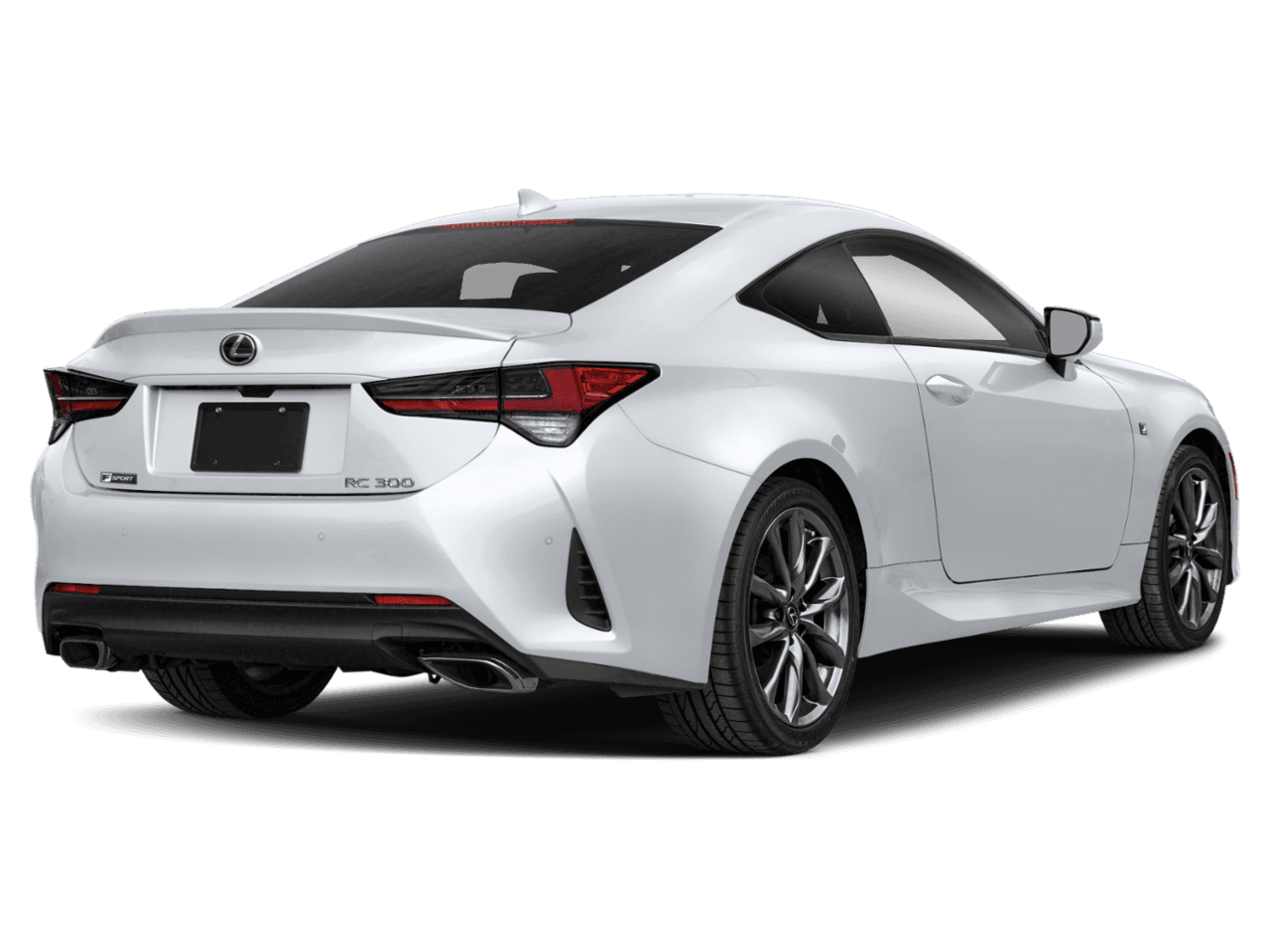 2021 Lexus RC RC 300 F SPORT - Rear 3/4, facing to the right