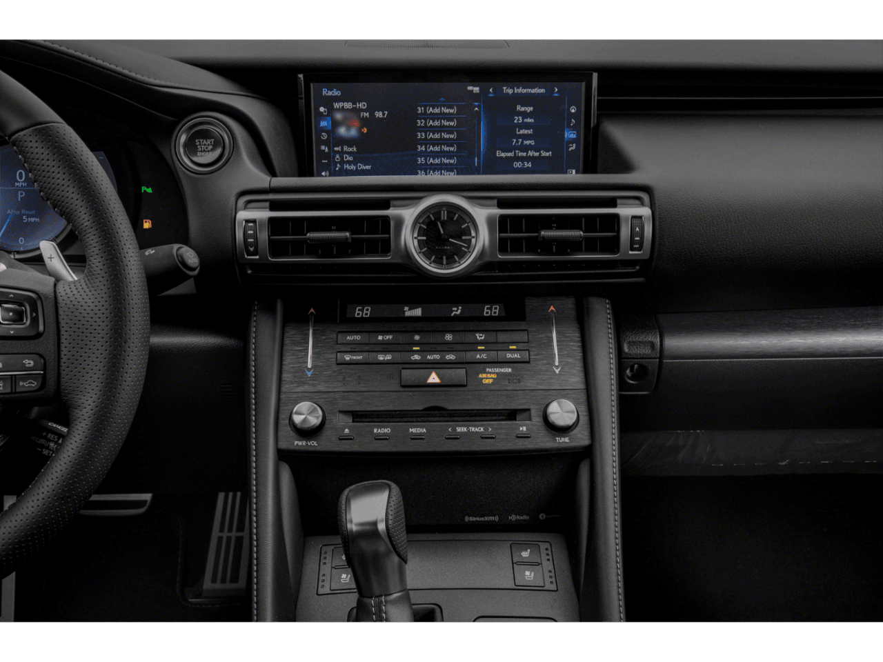2021 Lexus RC RC 300 F SPORT - Interior Stereo System