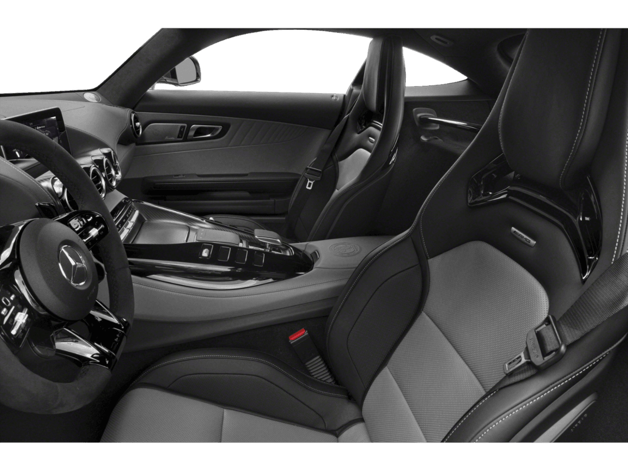 2021 Mercedes-Benz AMG GT AMG GT - Interior Driver's Side with Door Open, Front Seat Feature