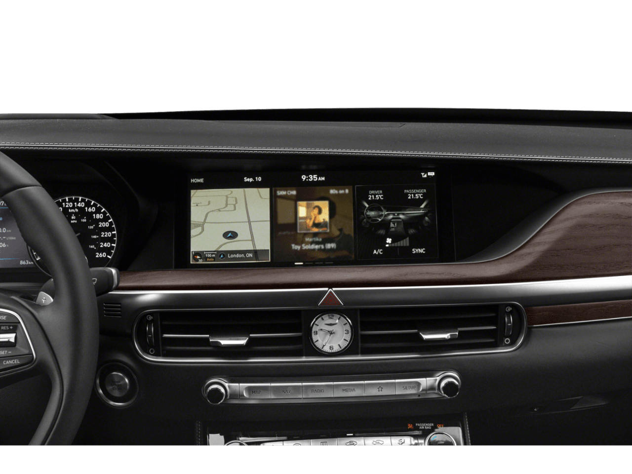 2021 Genesis G90 5.0L Ultimate - Interior Stereo System