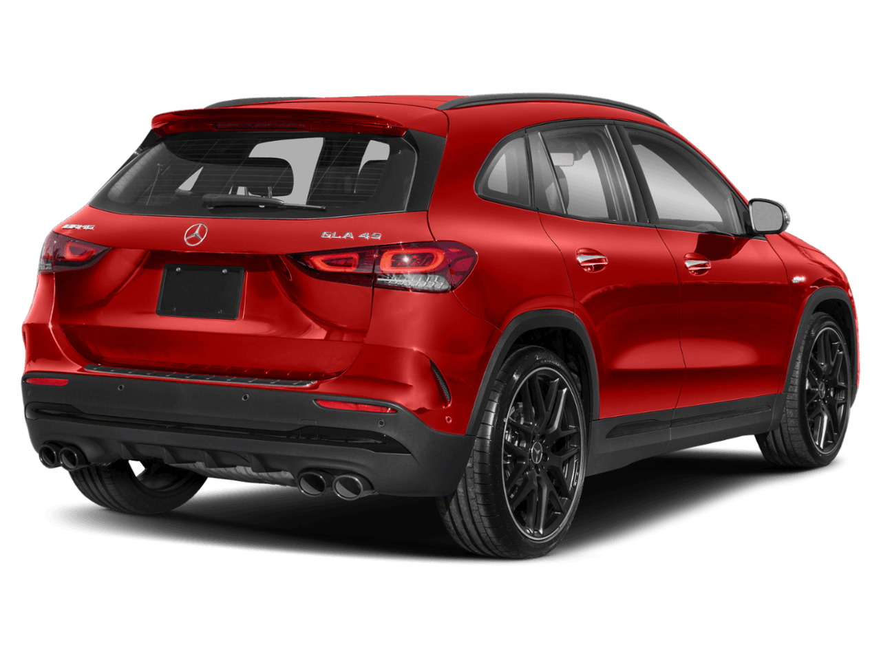 2021 Mercedes-Benz GLA AMG GLA 45 - Rear 3/4, facing to the right