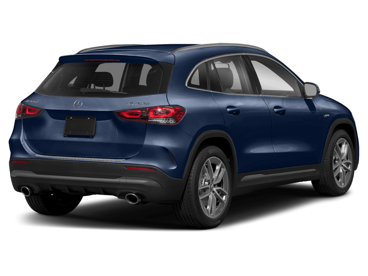 2021 Mercedes-Benz GLA AMG GLA 35 - Rear 3/4, facing to the right