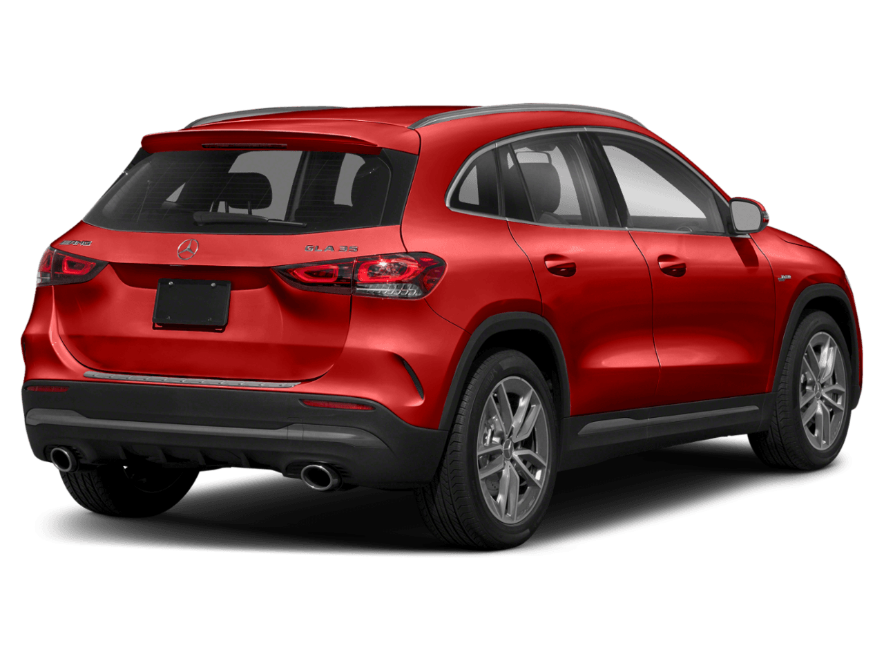 2021 Mercedes-Benz GLA AMG GLA 35 - Rear 3/4, facing to the right