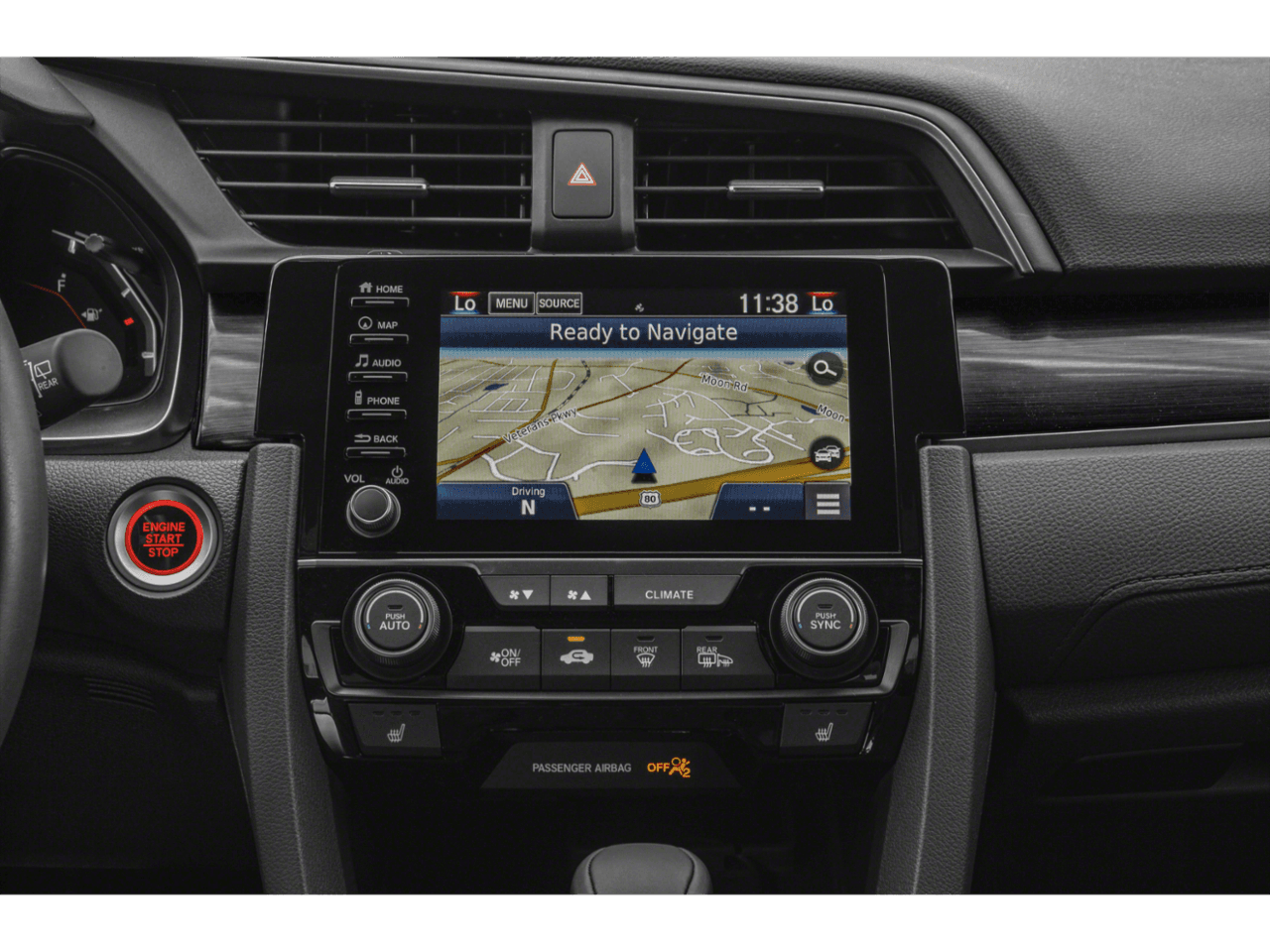 2021 Honda Civic Hatchback Sport Touring - Interior Navigation System