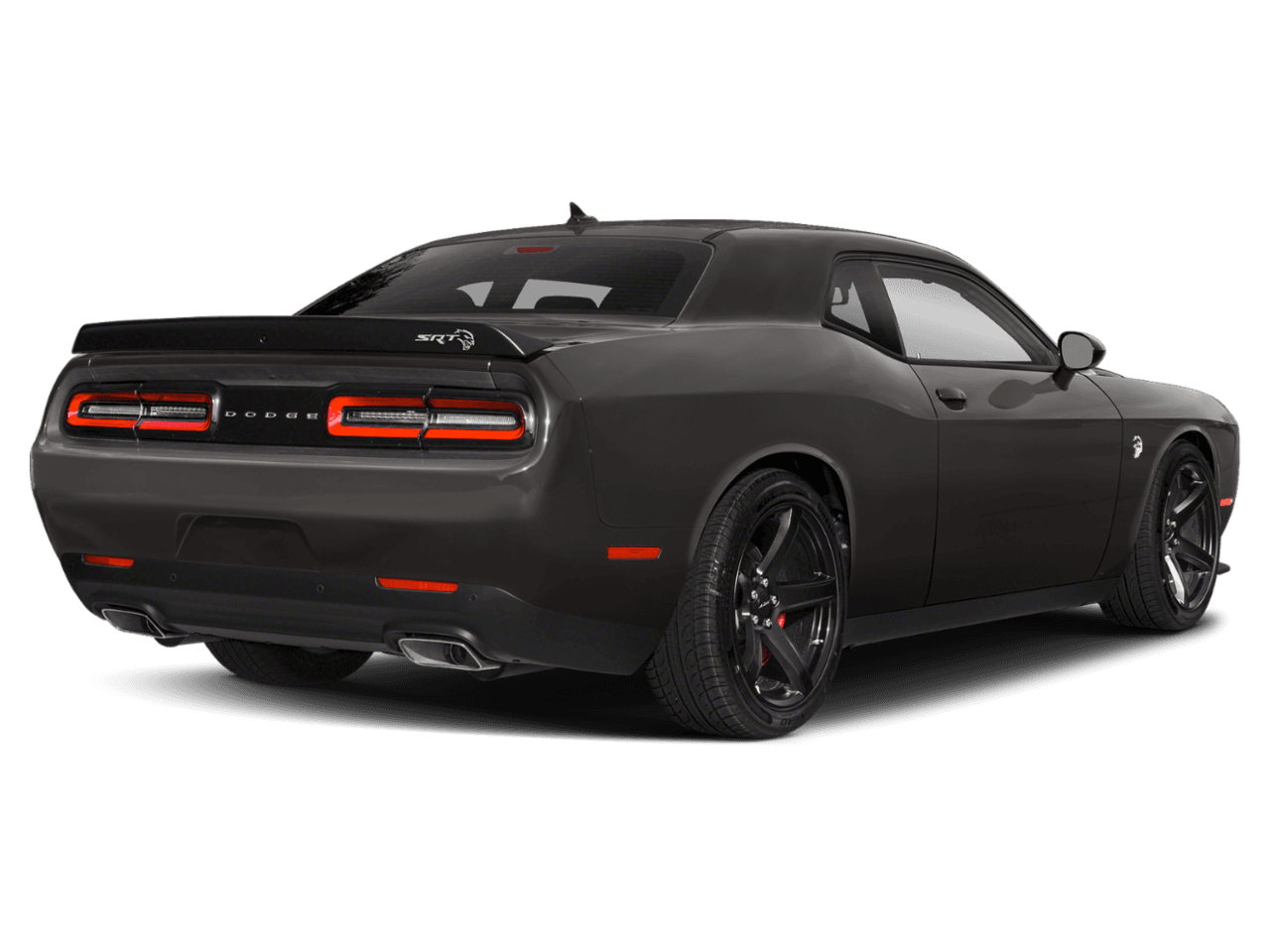 2021 Dodge Challenger SRT Super Stock - Rear 3/4, facing to the right