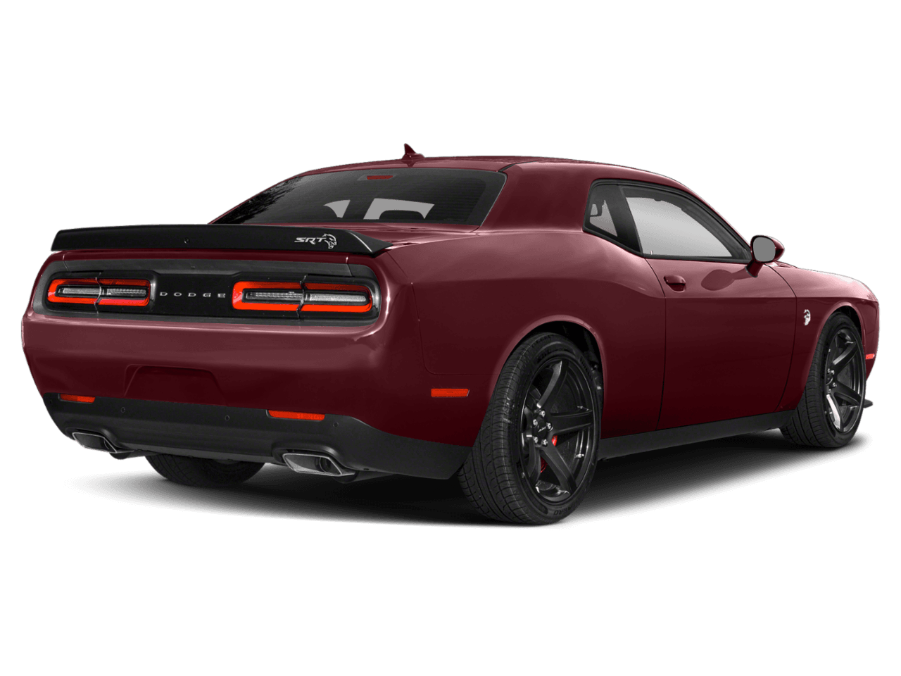 2021 Dodge Challenger SRT Super Stock - Rear 3/4, facing to the right