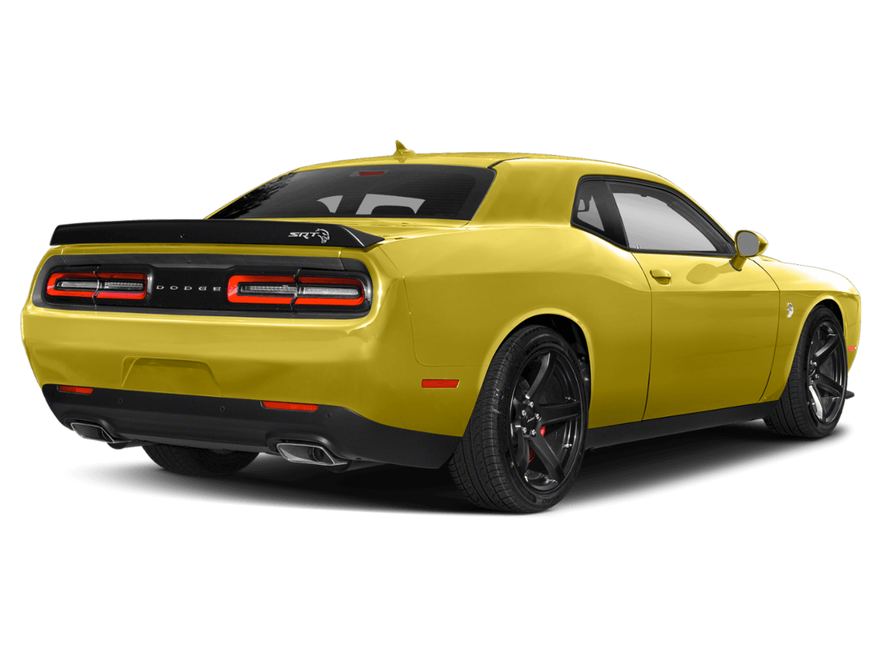 2021 Dodge Challenger SRT Super Stock - Rear 3/4, facing to the right