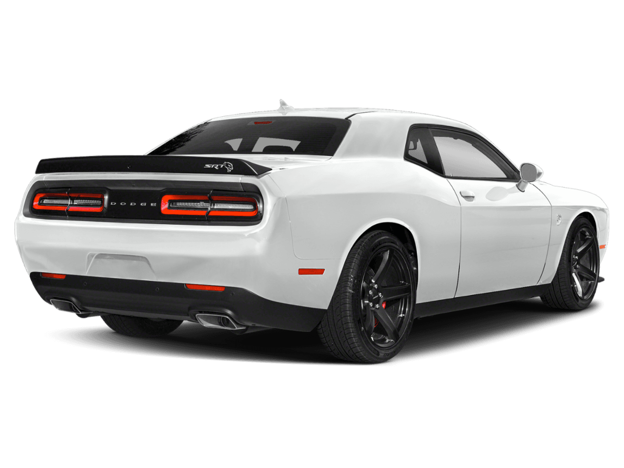 2021 Dodge Challenger SRT Super Stock - Rear 3/4, facing to the right