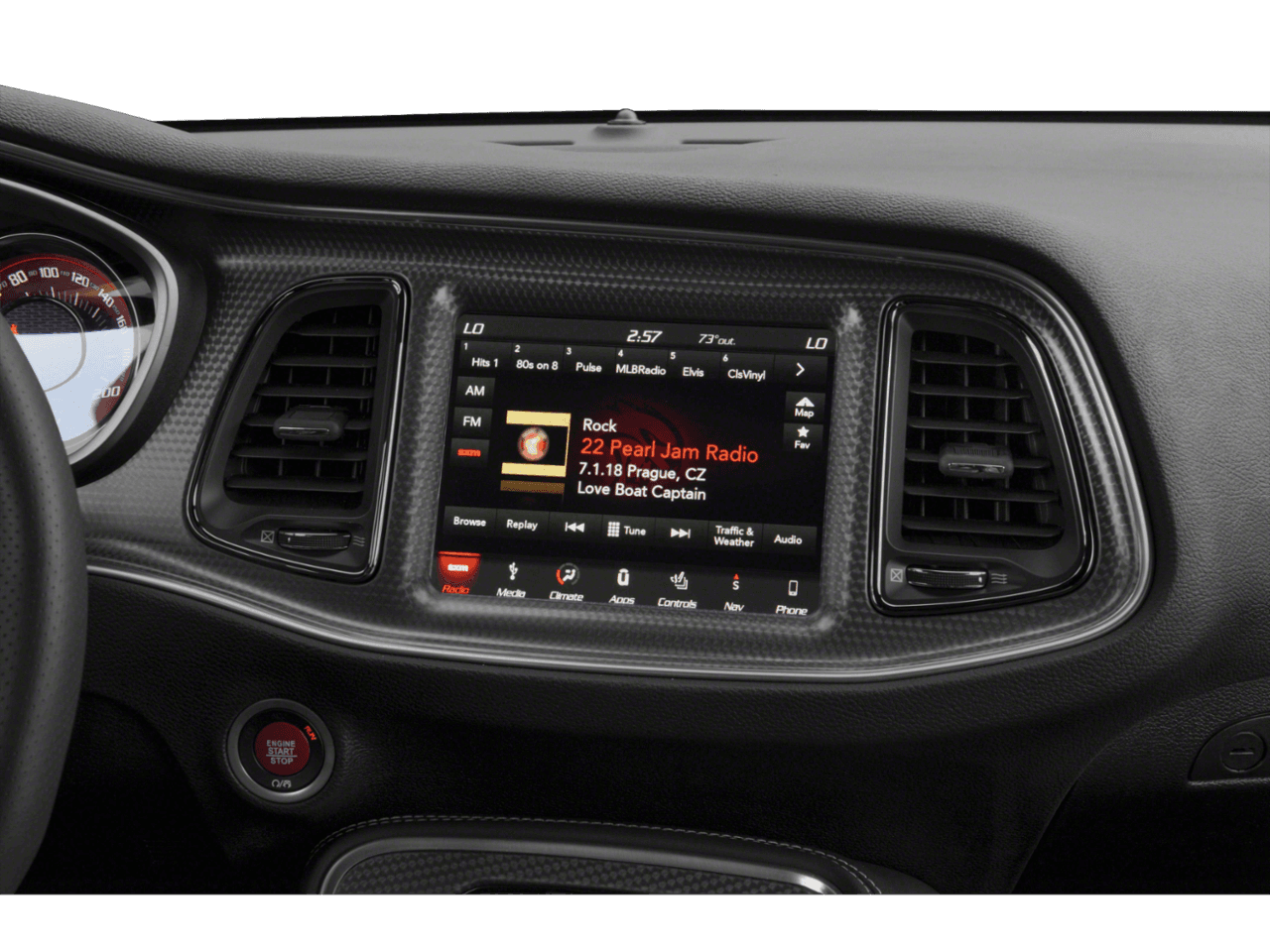 2021 Dodge Challenger SRT Super Stock - Interior Stereo System