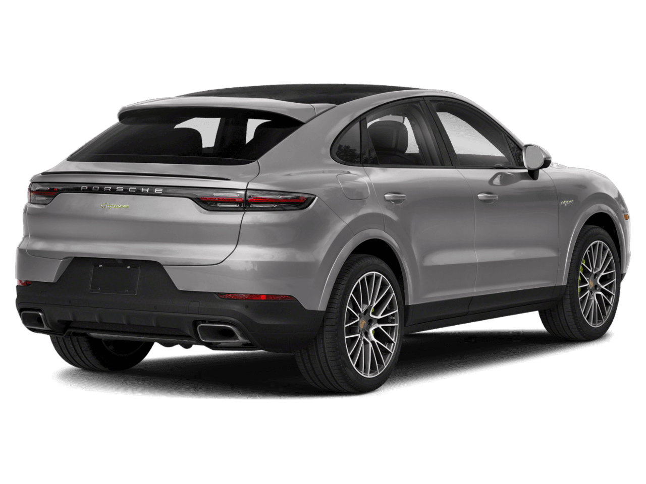 2021 Porsche Cayenne E-Hybrid - Rear 3/4, facing to the right