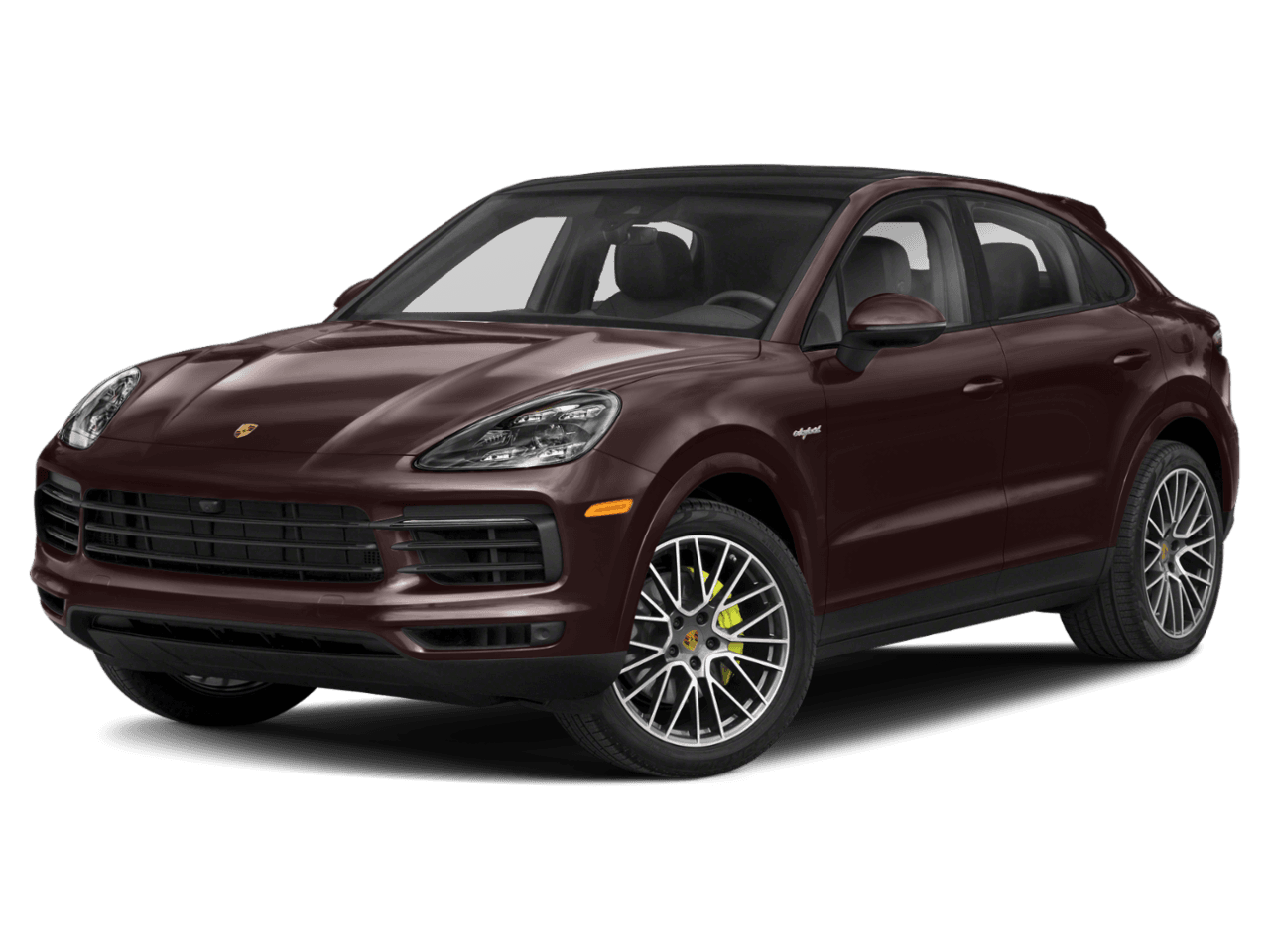 2021 Porsche Cayenne Turbo S E-Hybrid - Front 3/4, facing to the left