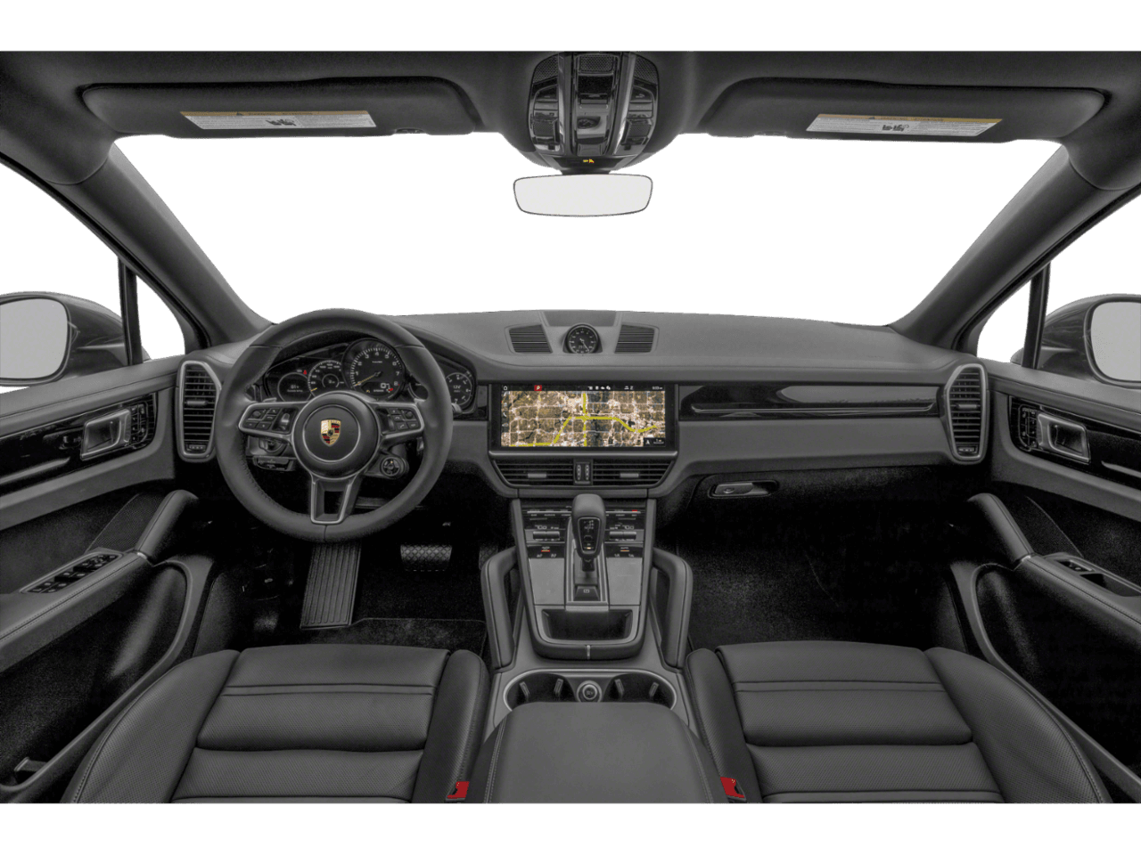 2021 Porsche Cayenne Turbo S E-Hybrid - Interior Full Dash Basic