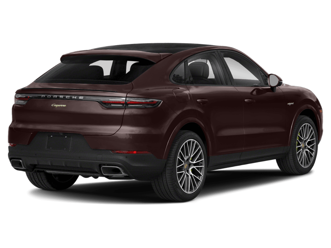 2021 Porsche Cayenne Turbo S E-Hybrid - Rear 3/4, facing to the right