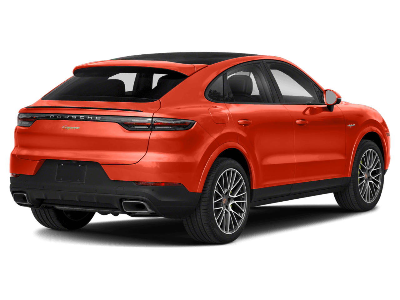 2021 Porsche Cayenne Turbo S E-Hybrid - Rear 3/4, facing to the right