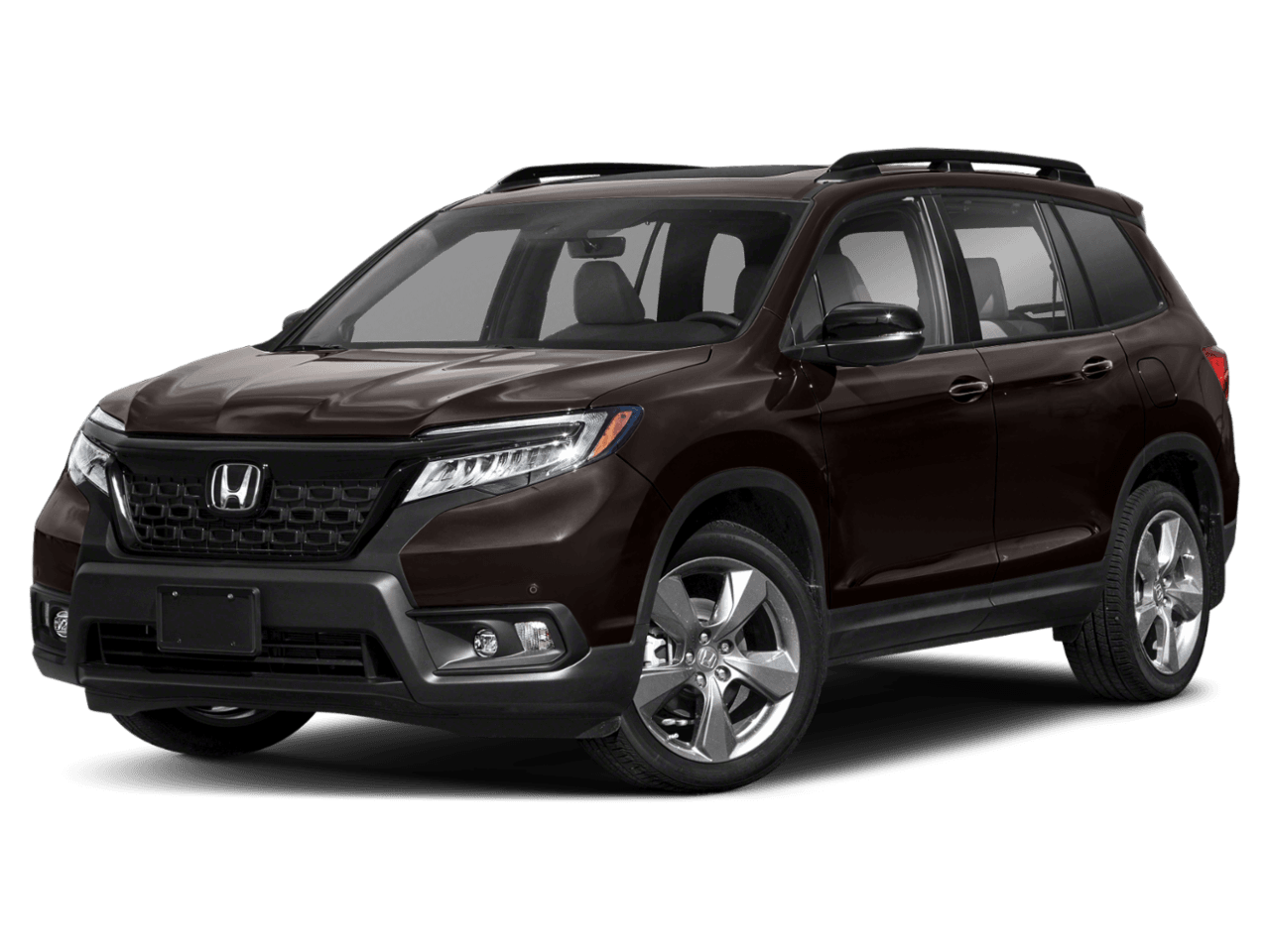 2021 Honda Passport Touring - Front 3/4, facing to the left