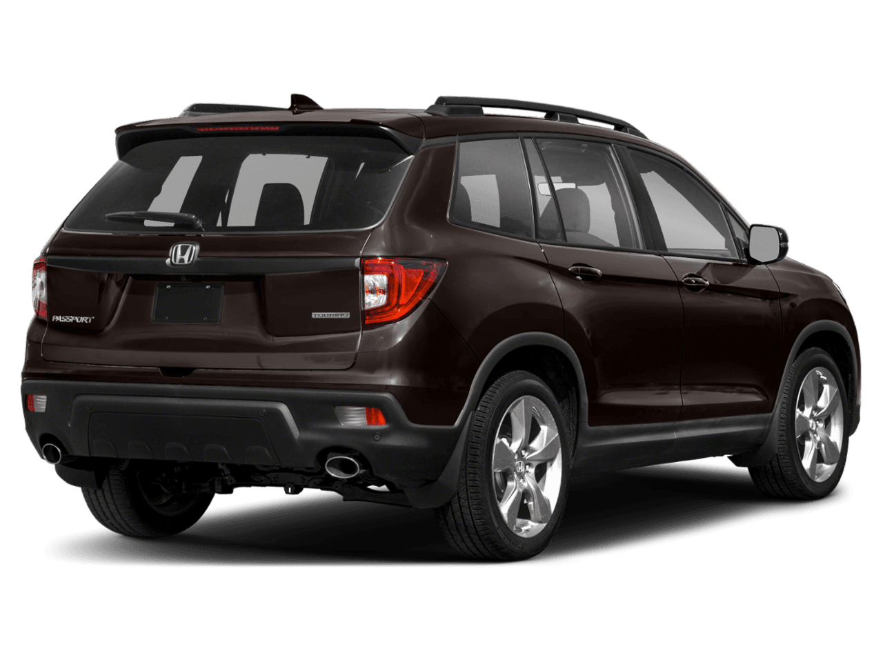 2021 Honda Passport Touring - Rear 3/4, facing to the right