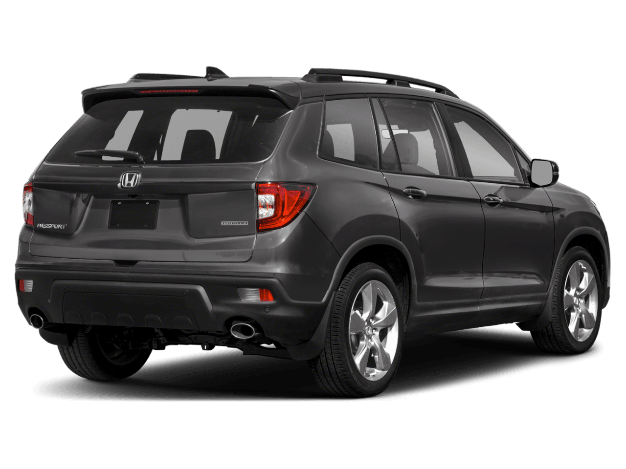 2021 Honda Passport Touring - Rear 3/4, facing to the right
