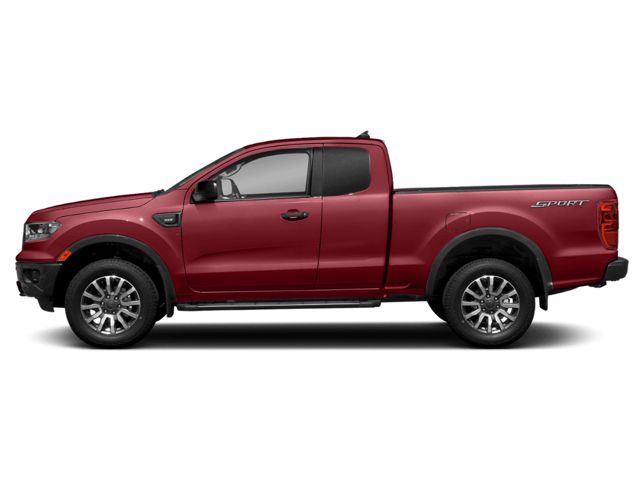 2021 Ford Ranger XLT - Profile, facing to the left
