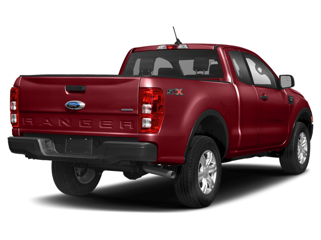 2021 Ford Ranger XL - Rear 3/4, facing to the right