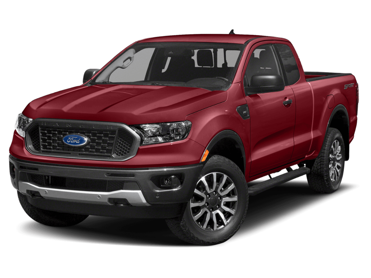 2021 Ford Ranger XLT - Front 3/4, facing to the left