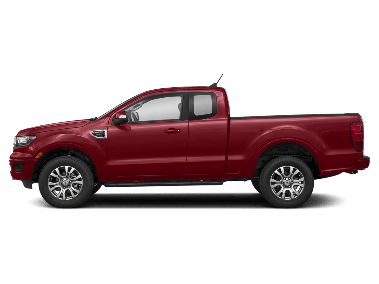 2021 Ford Ranger LARIAT - Profile, facing to the left