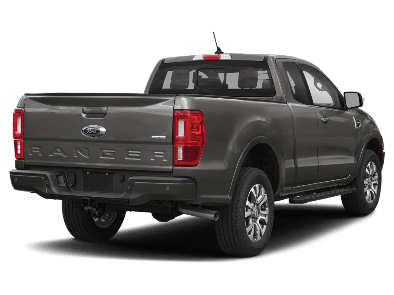 2021 Ford Ranger LARIAT - Rear 3/4, facing to the right