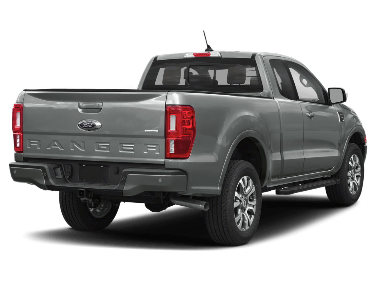 2021 Ford Ranger LARIAT - Rear 3/4, facing to the right