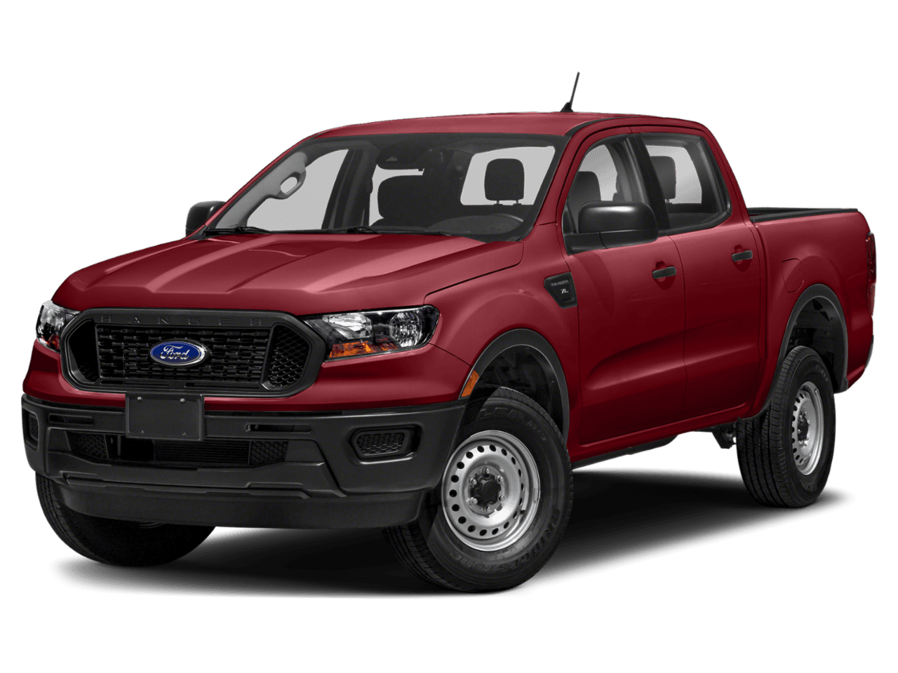 2021 Ford Ranger XL - Front 3/4, facing to the left