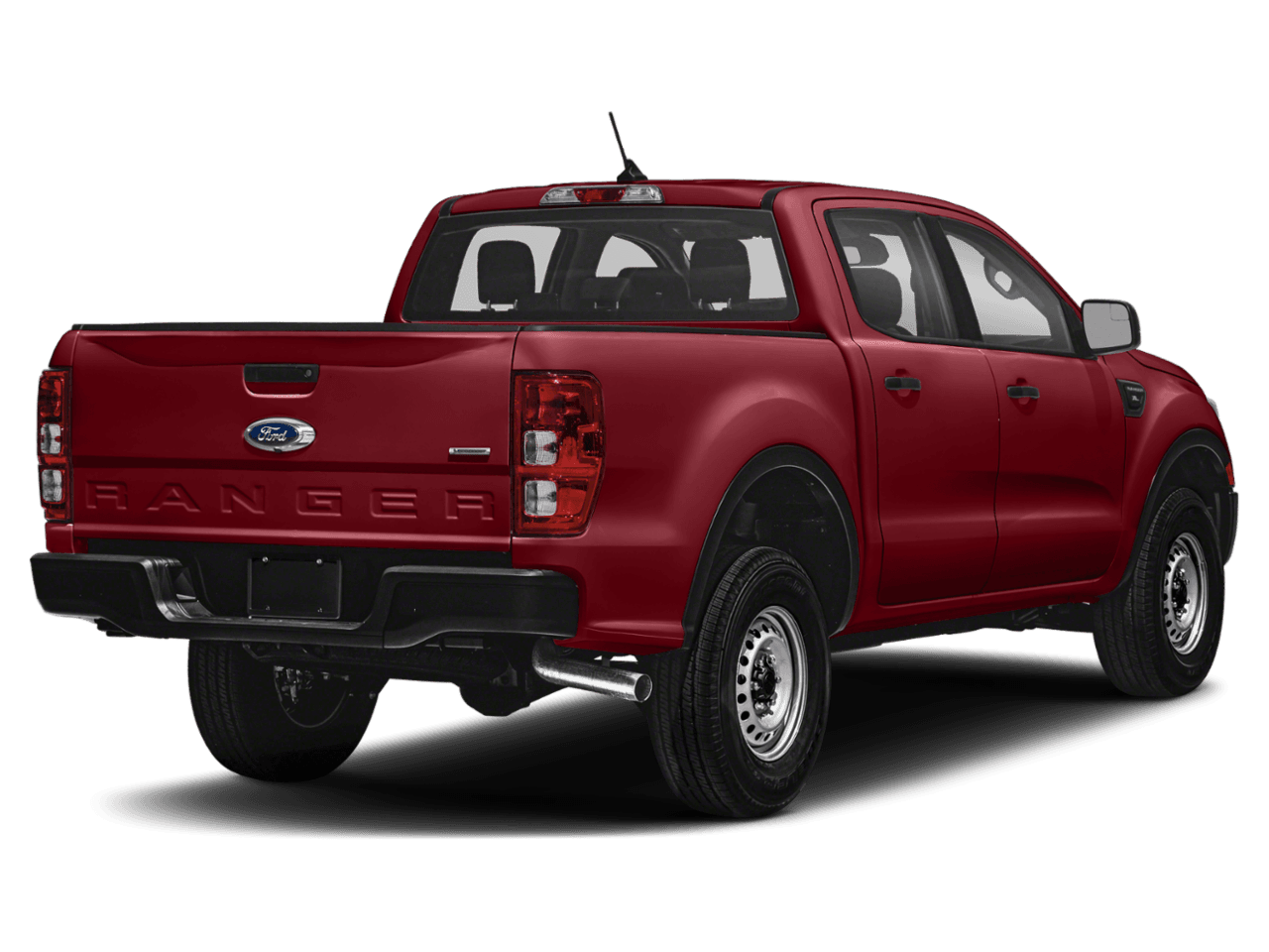 2021 Ford Ranger XL - Rear 3/4, facing to the right